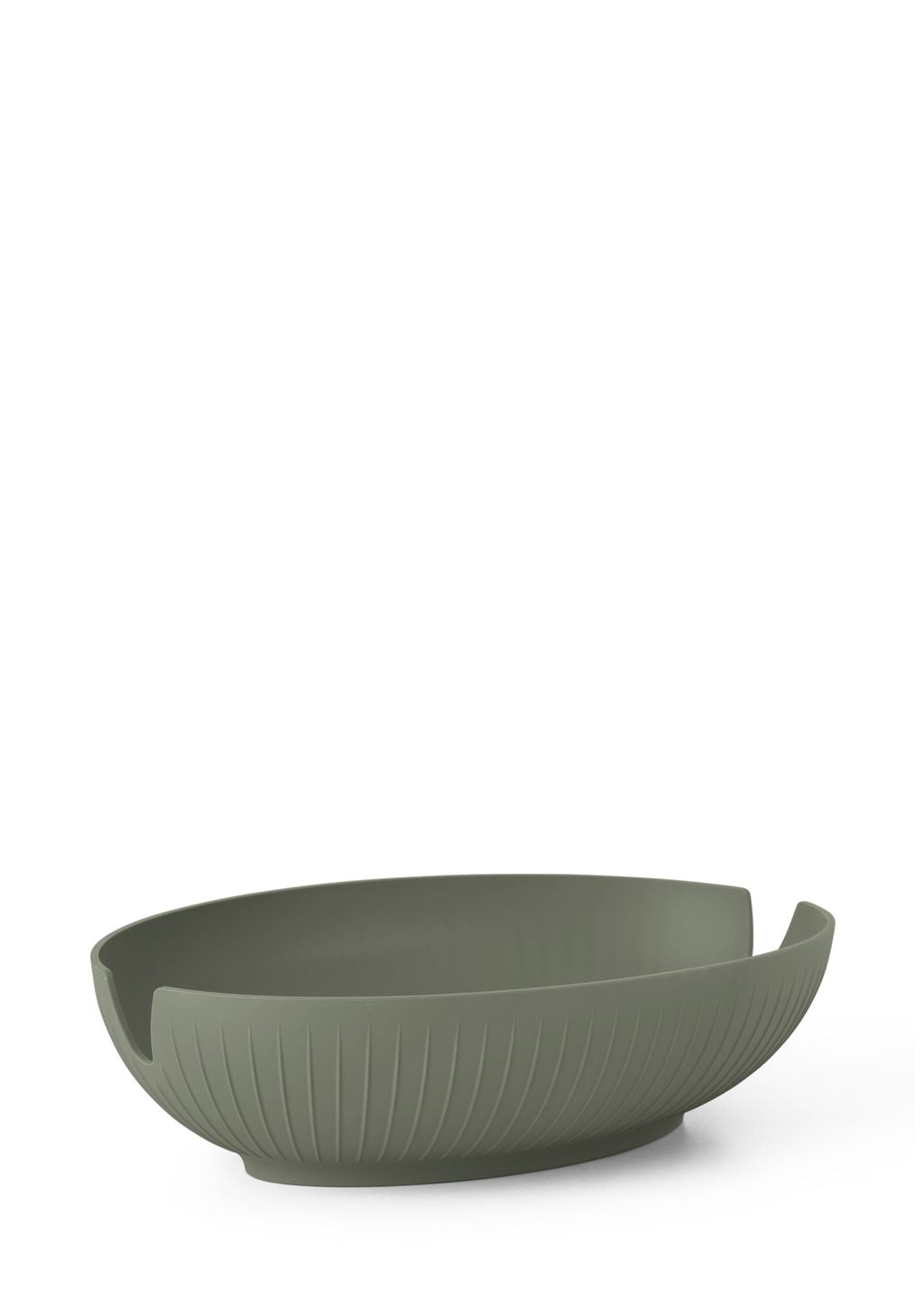 Kähler Hammershøi Bread Basket 29.5 X 20 Cm, Green