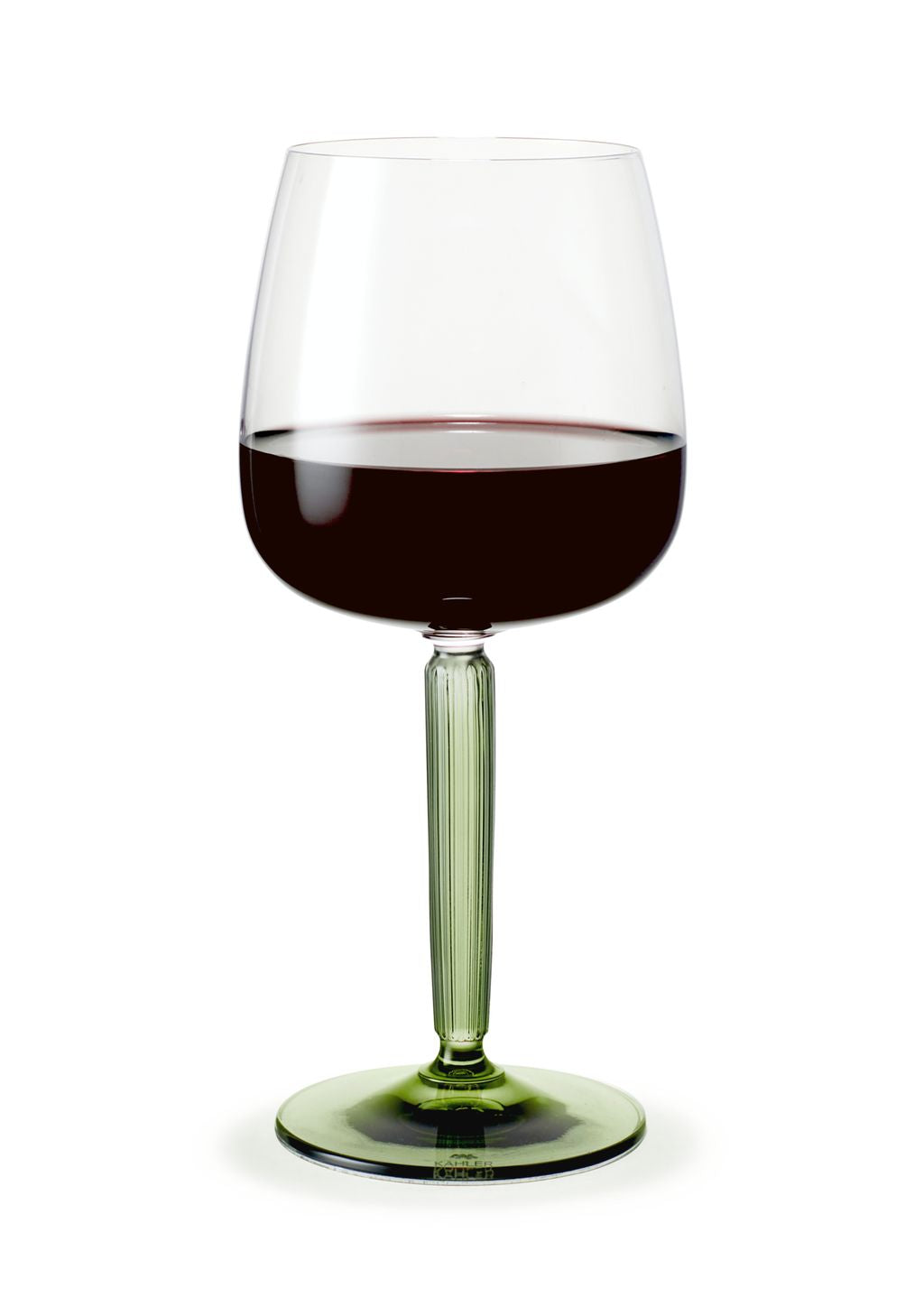 Kähler Hammershøi Red Wine Glass 49 Cl, Green 2 P Cs.