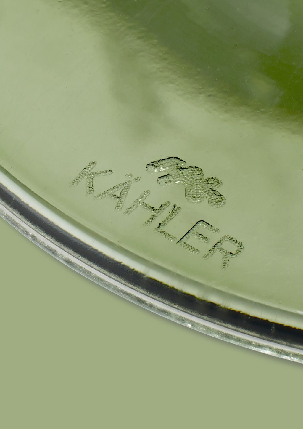 Kähler Hammershøi Red Wine Glass 49 Cl, Green 2 P Cs.