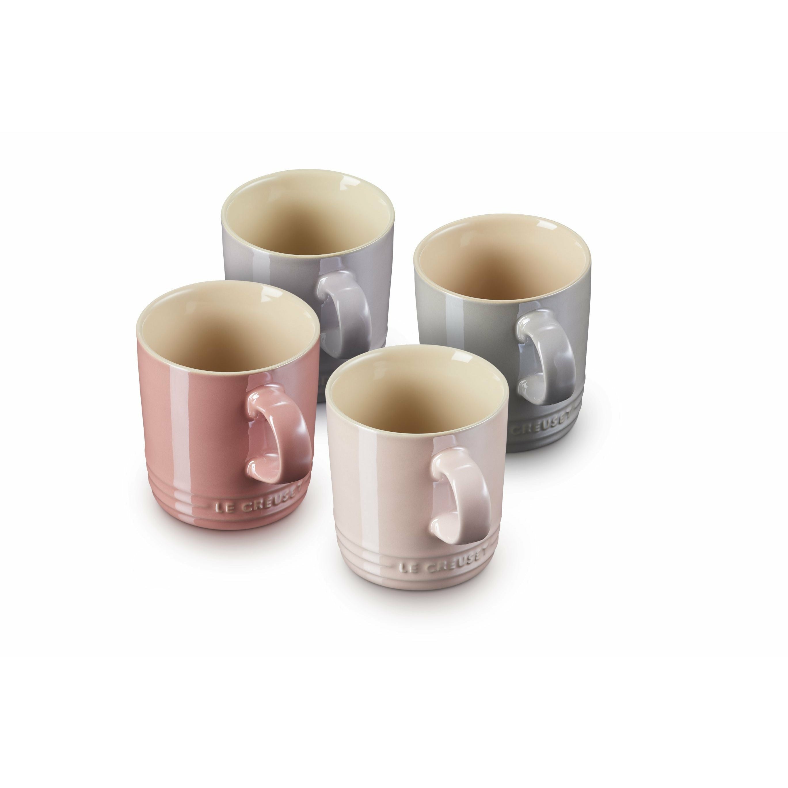 Le Creuset Mug Metallics 350 Ml Rose, 4 Pcs.