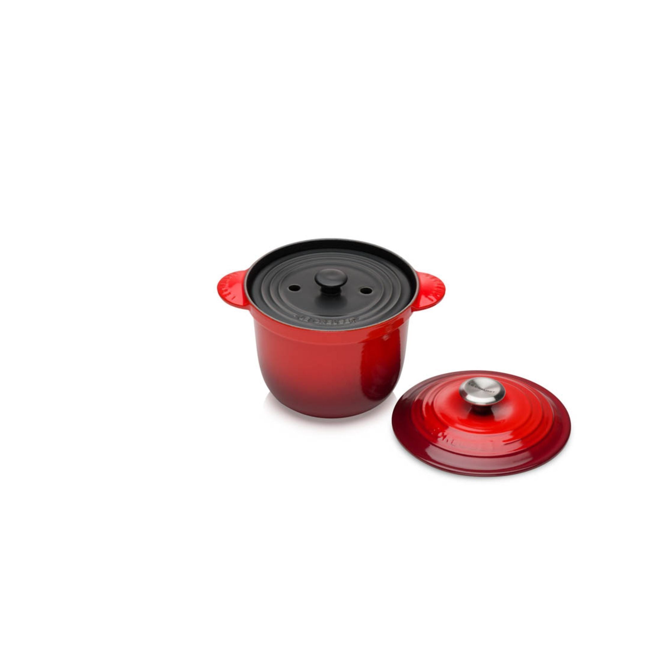 Le Creuset Cocotte Every With Poteriedeckel 18 Cm, Cherry Red