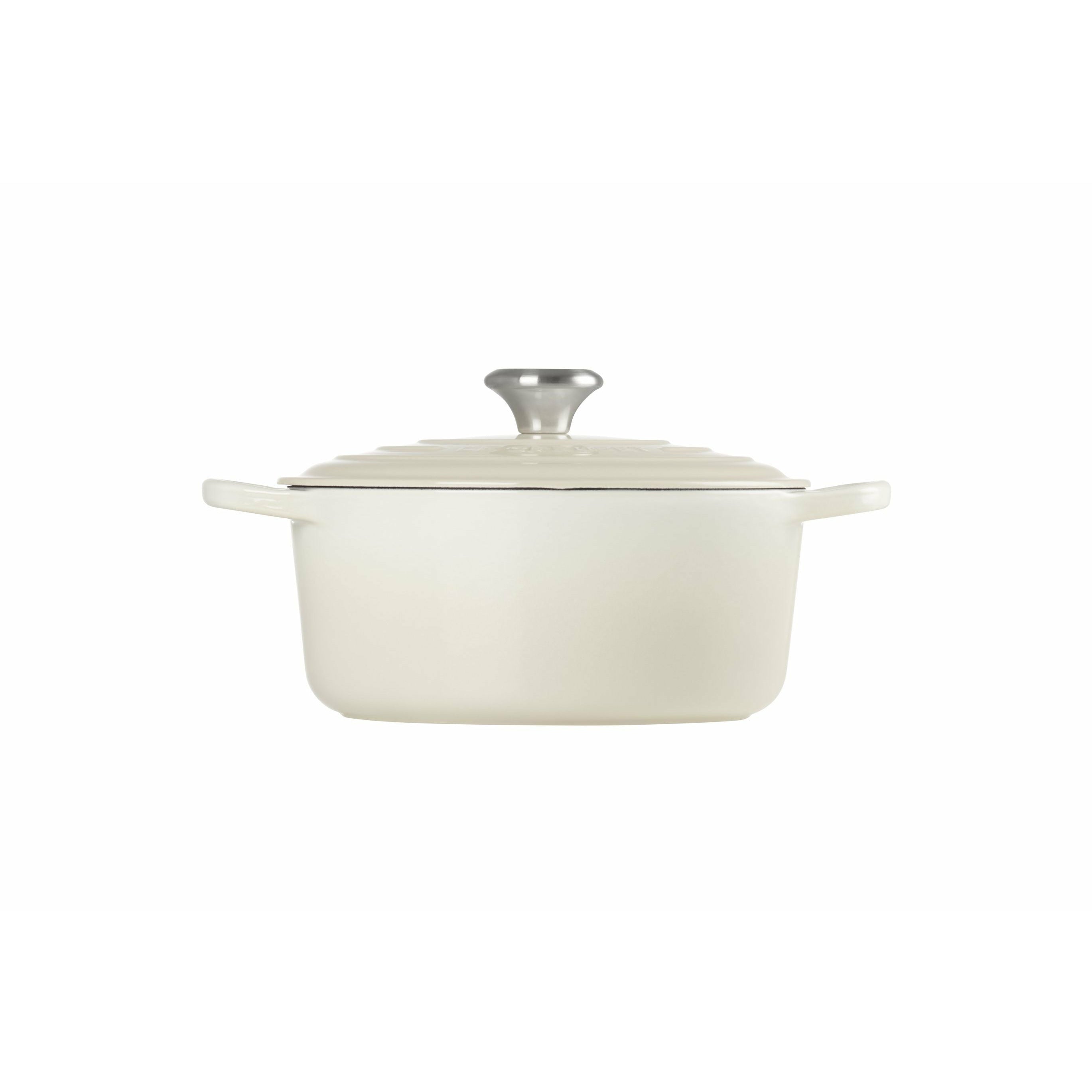 Le Creuset Signature Round Roaster 24 Cm, Meringue