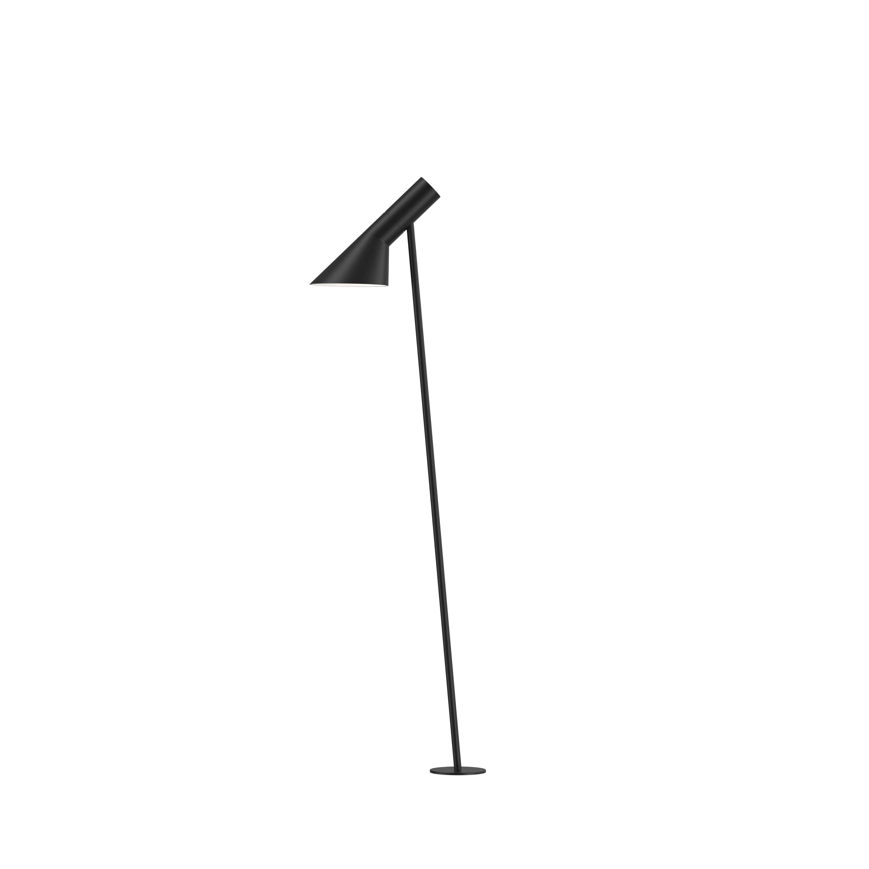 Louis Poulsen Aj Garden Long Bollard Black Led 4000 K 6.5 W, Spike With Adaptor