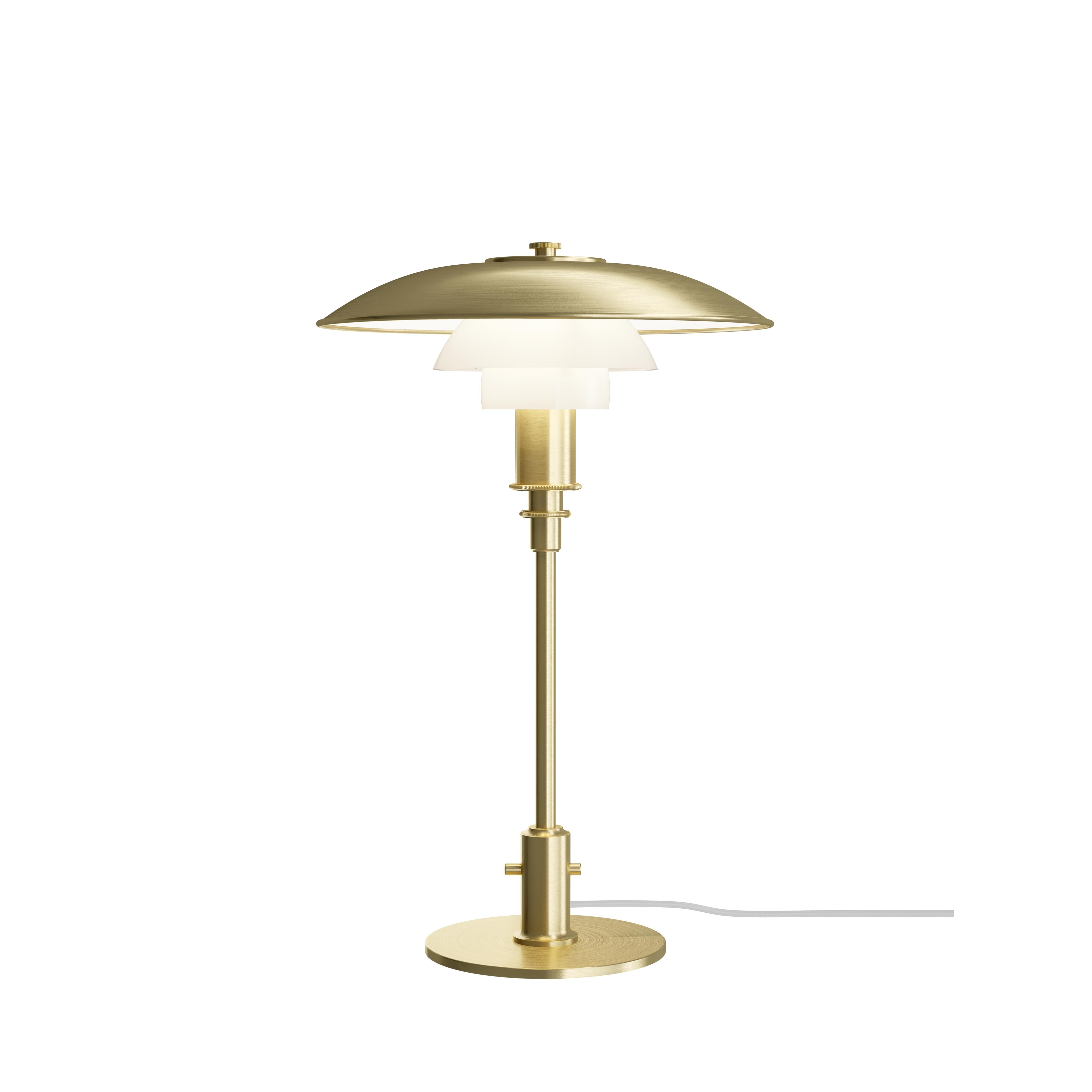 Louis Poulsen Ph 3/2 Table Lamp Limited Edition, Brass/Opal