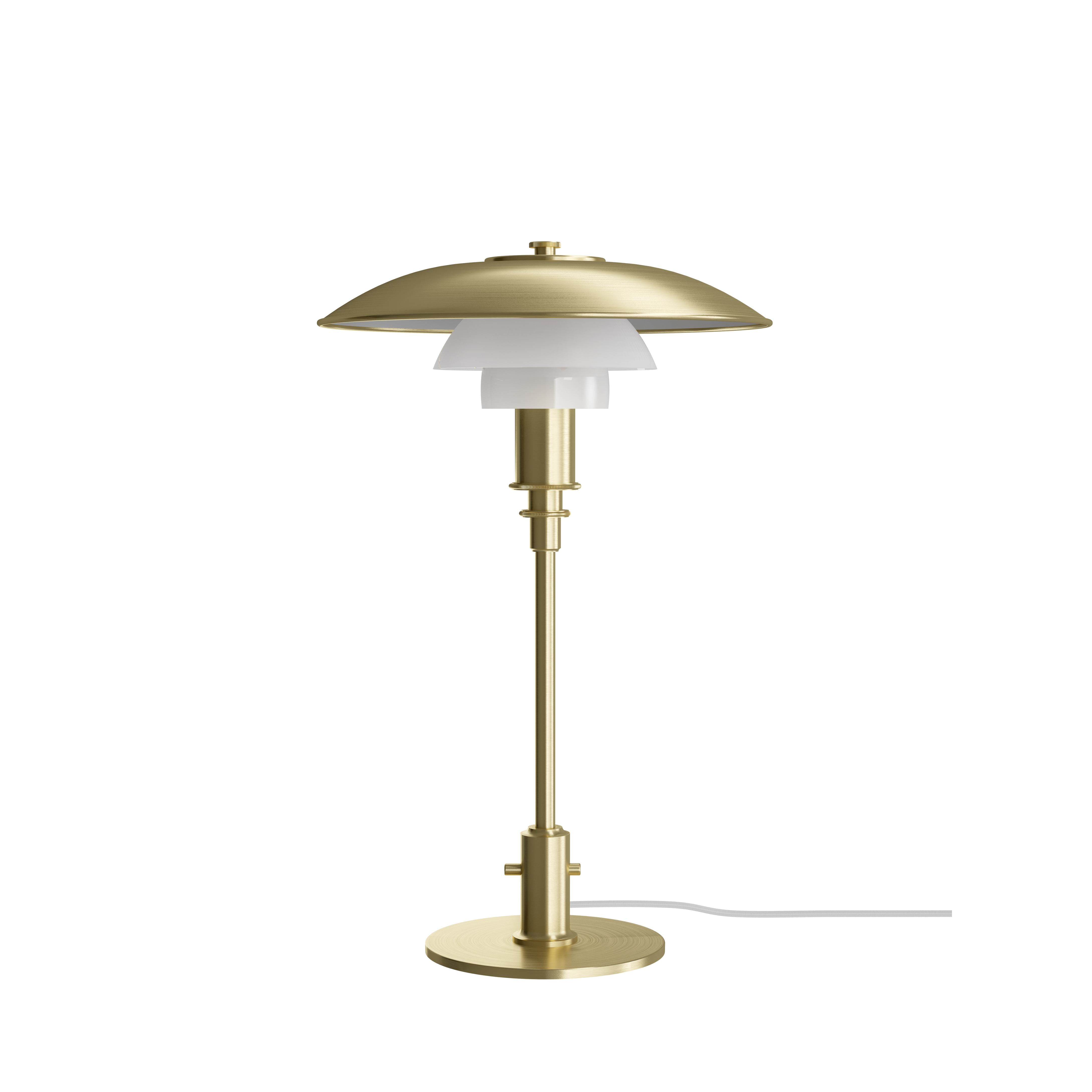 Louis Poulsen Ph 3/2 Table Lamp Limited Edition, Brass/Opal