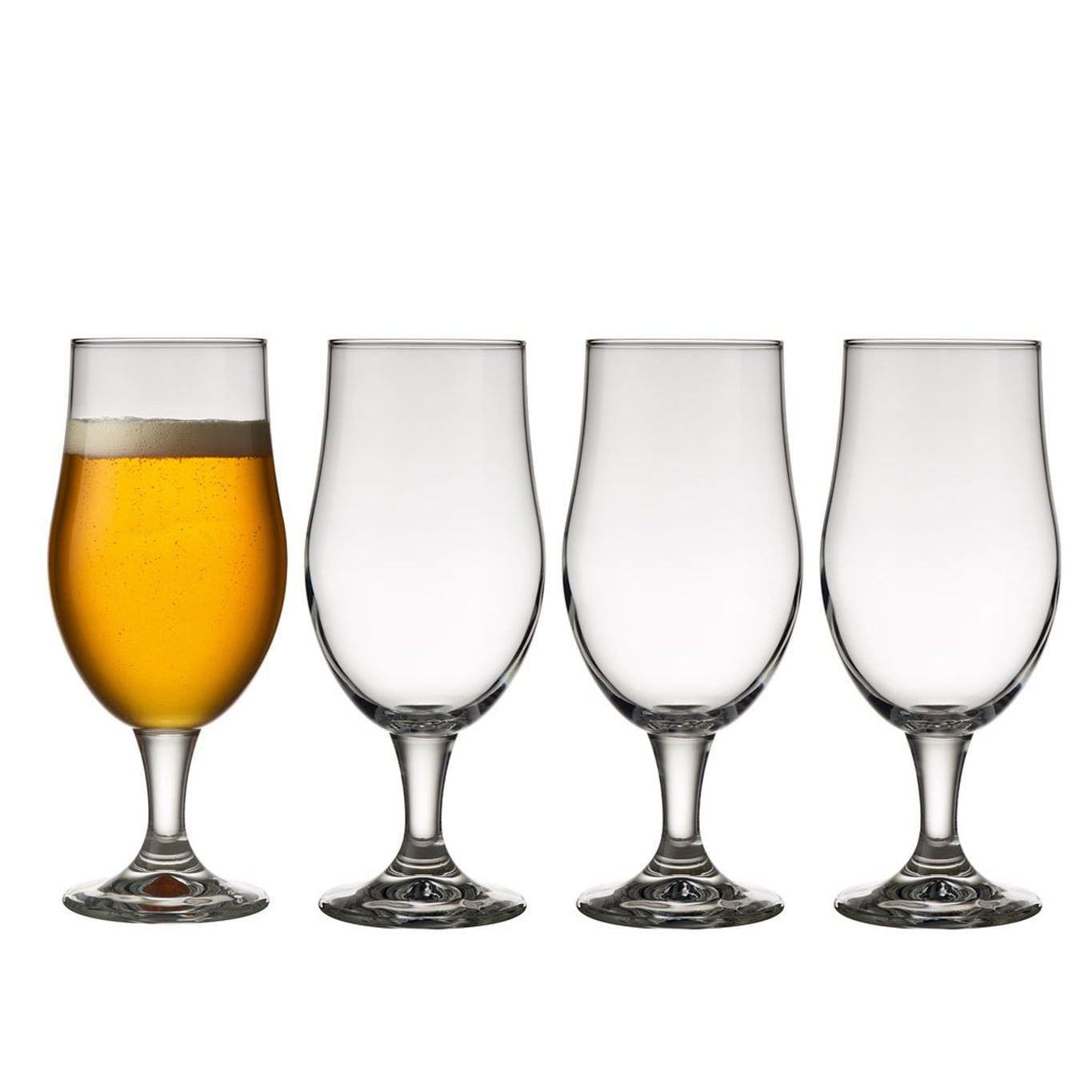 Lyngby Glas Juvel Beer Glass 49 Cl, 4 Pcs.