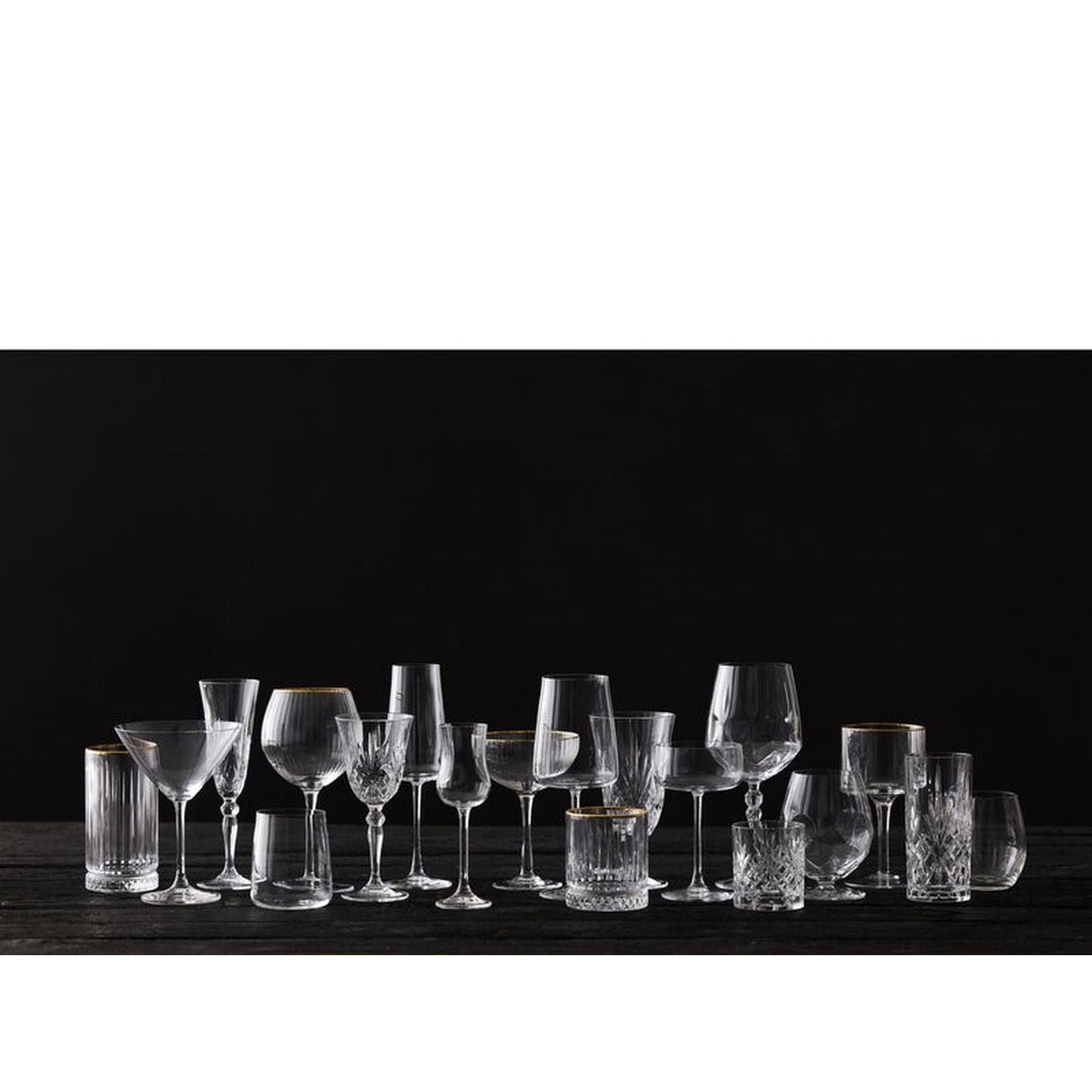 Lyngby Glas Melodia Krystal Highball Drink Glass 6 Cl, 6 Pcs.