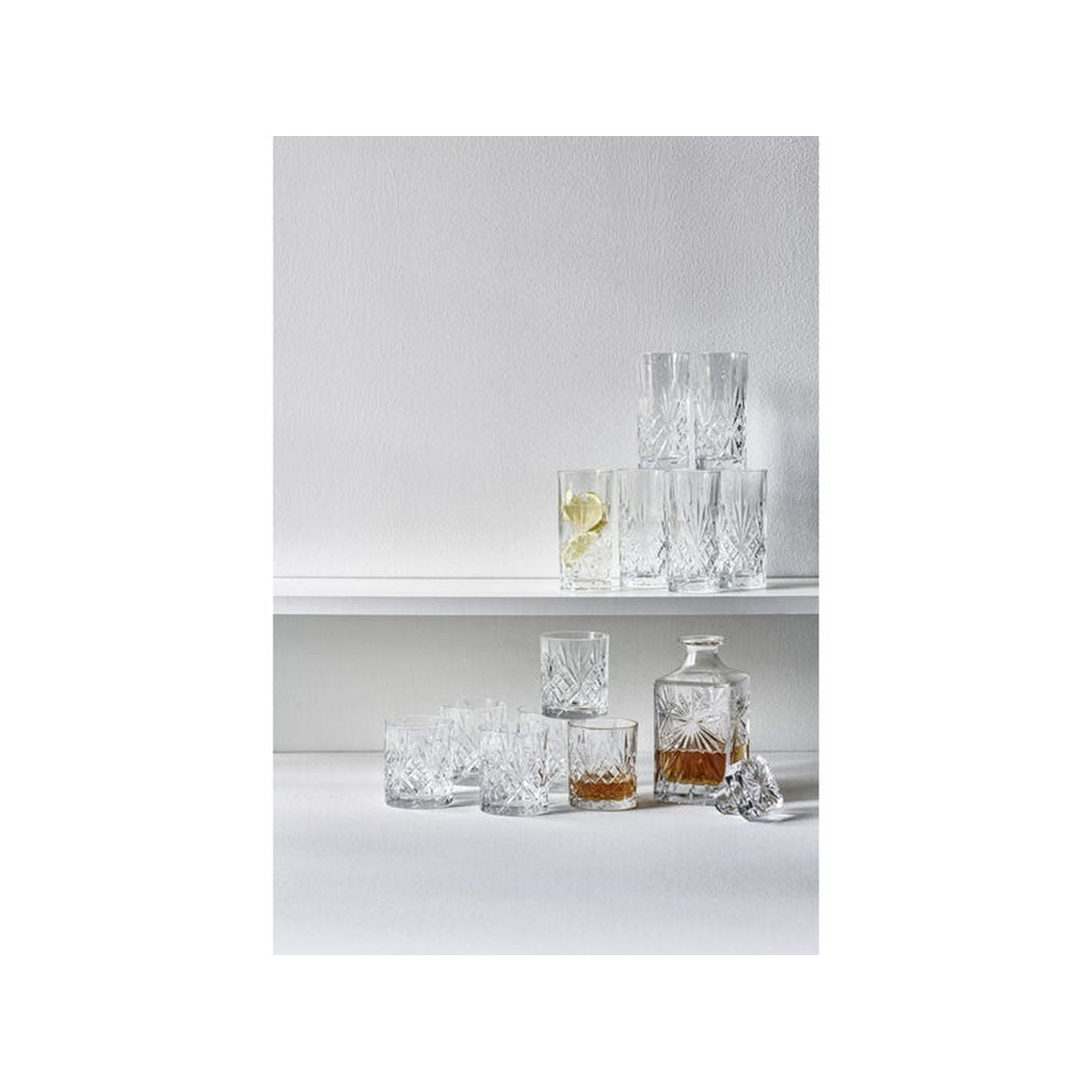 Lyngby Glas Melodia Krystal Whiskey Glass 31 Cl, 6 Pcs.