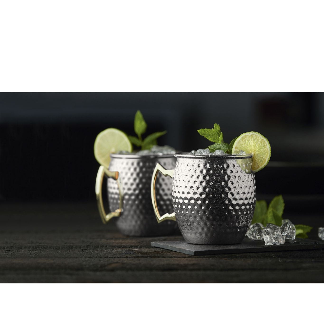 Lyngby Glas Moscow Mule Jug Silver, 2 Pcs.