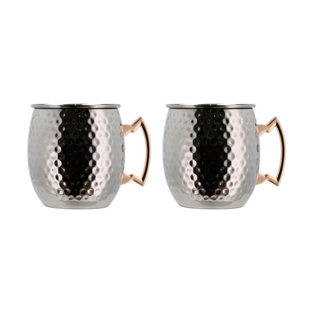 Lyngby Glas Moscow Mule Jug Silver, 2 Pcs.