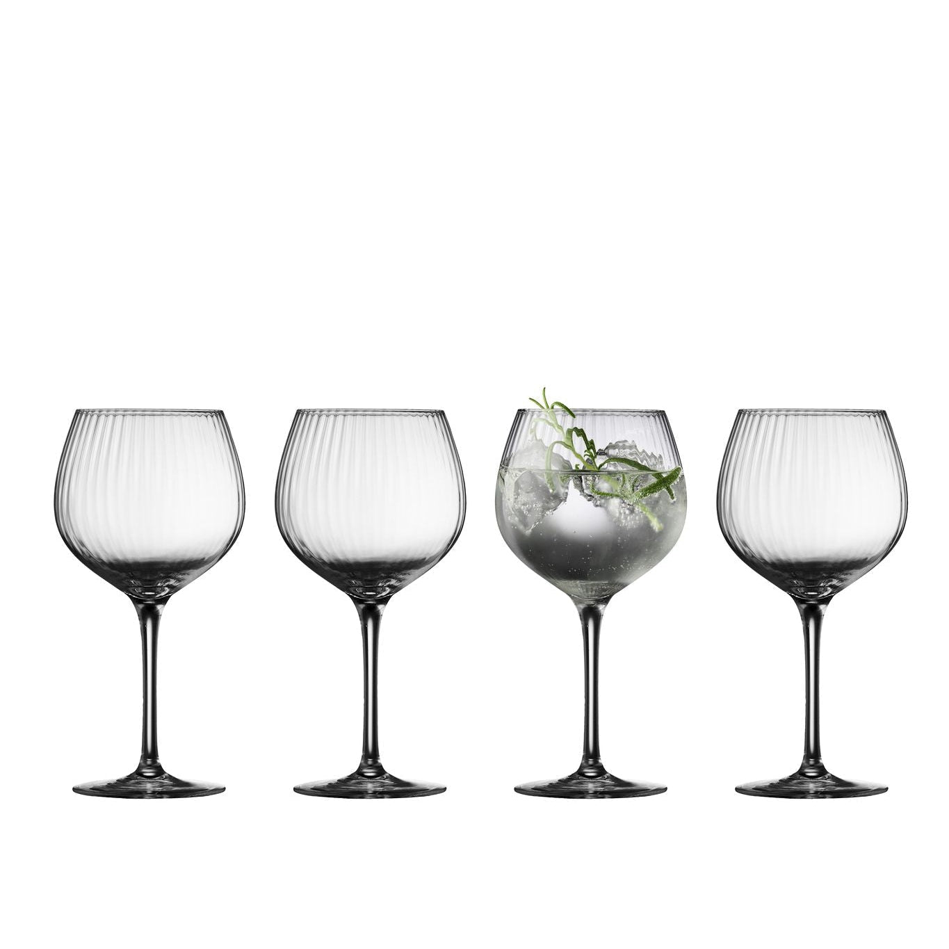 Lyngby Glas Palermo Gin & Tonic Glass 65 Cl, 4 Pcs.