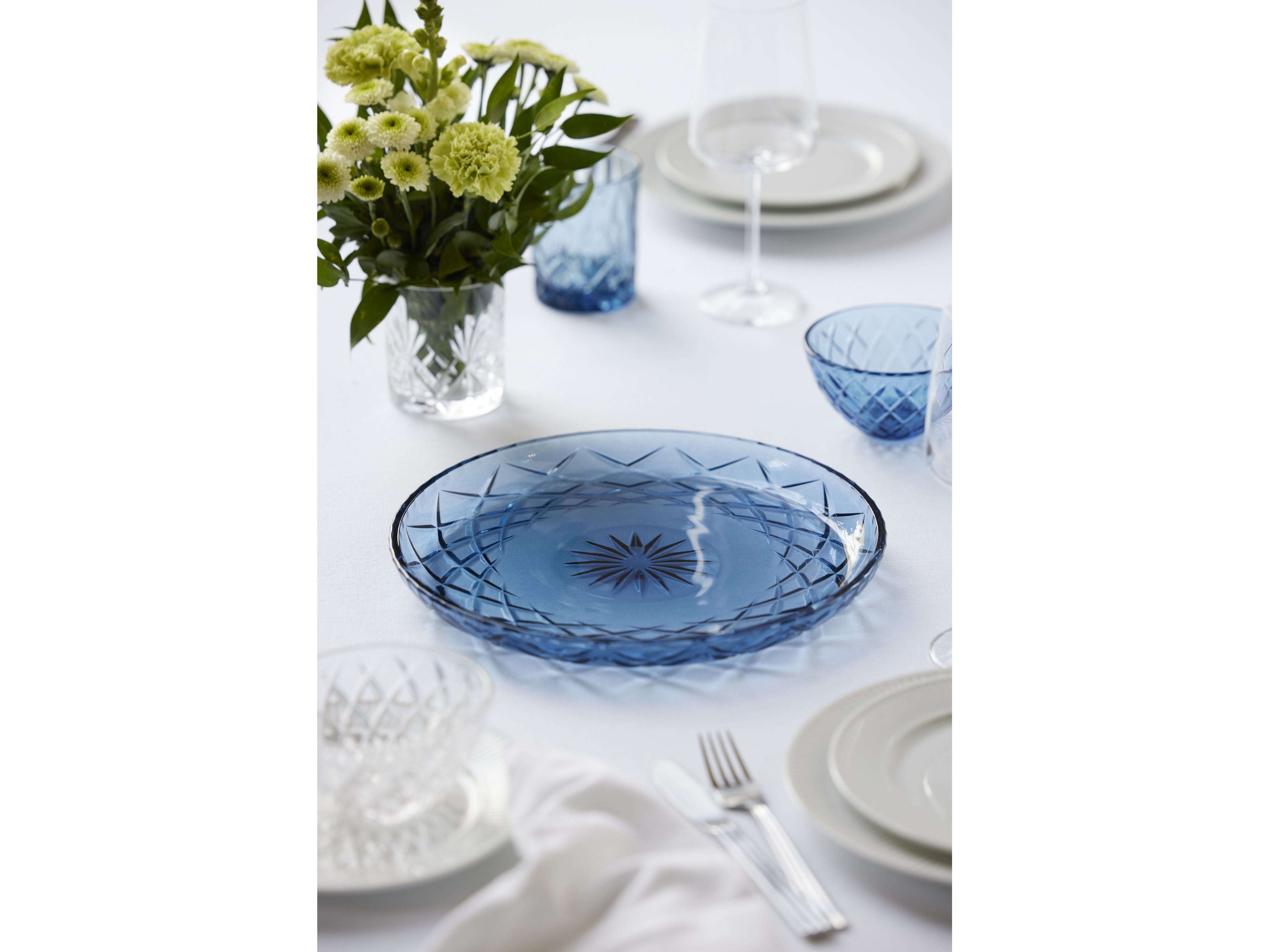 Lyngby Glas Sorrento Top, Blue