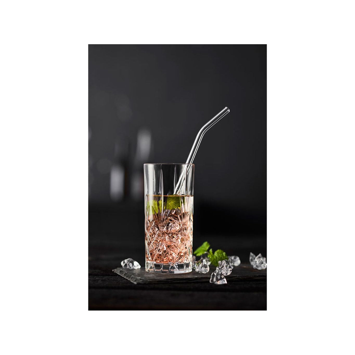 Lyngby Glas Straw 6 Pcs., 6 Pcs.