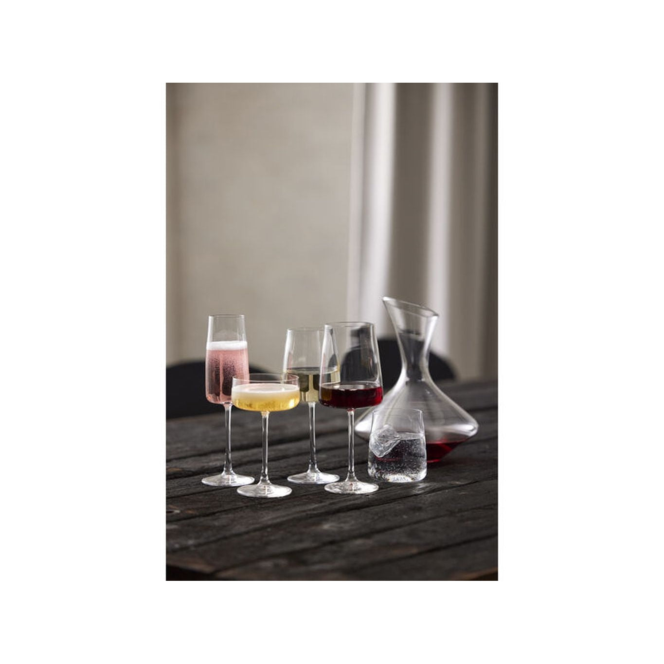 Lyngby Glas Zero Krystal Red Wine Glass 54 Cl, 4 Pcs.