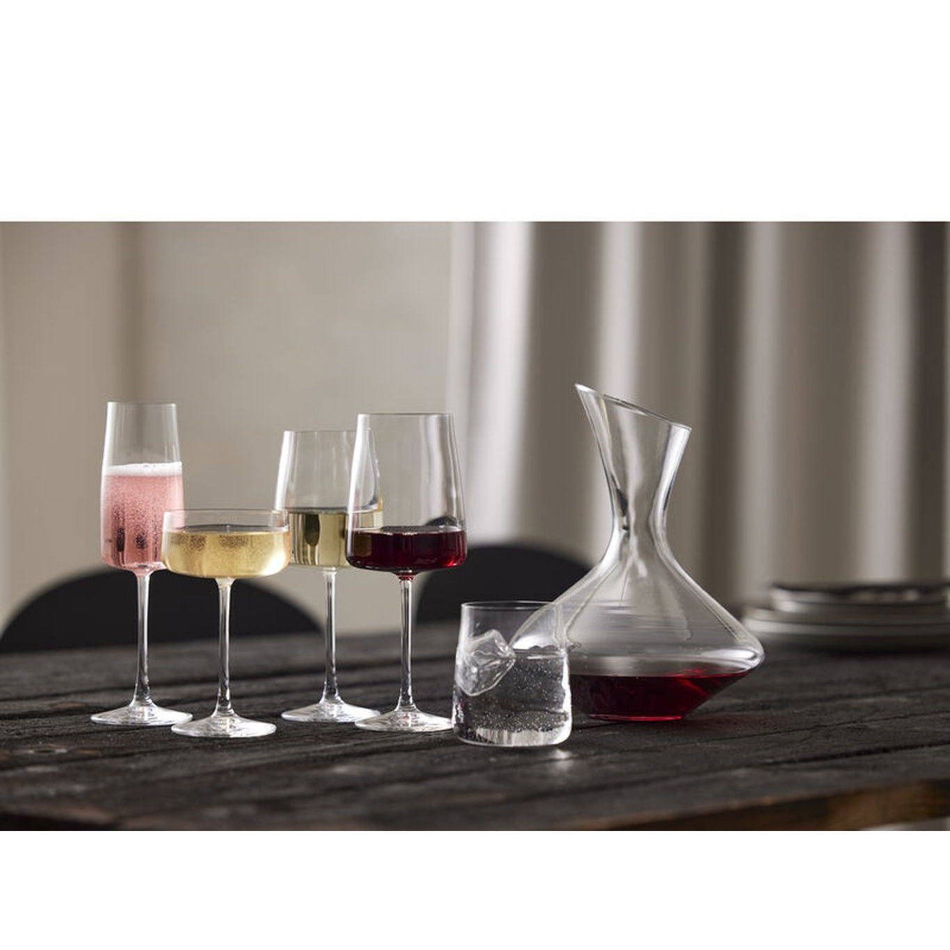 Lyngby Glas Zero Krystal Red Wine Glass 54 Cl, 4 Pcs.