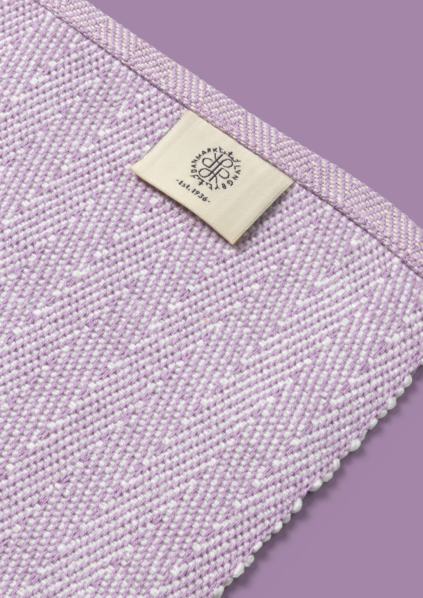 Lyngby Porcelæn Herringbone Placemat 43x30 Cm, Purple