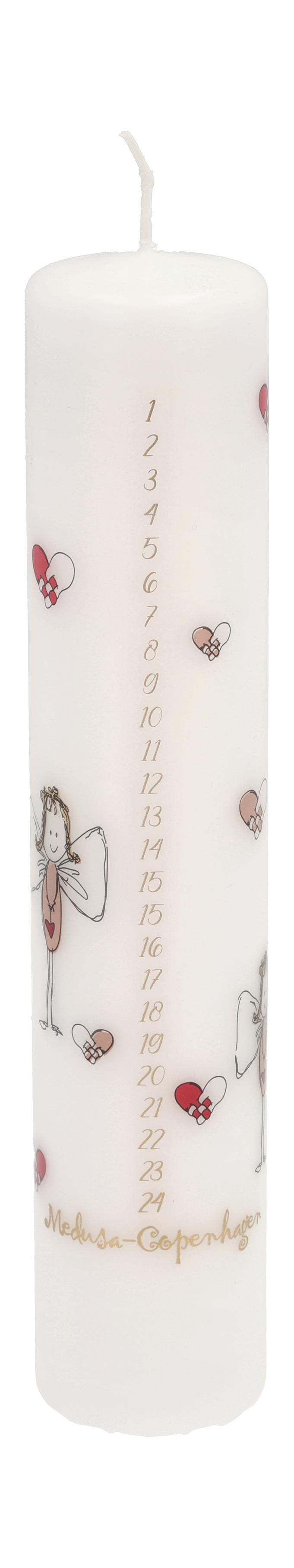 Medusa Copenhagen Angel Light Calendar Candle ø5 X 25 Cm