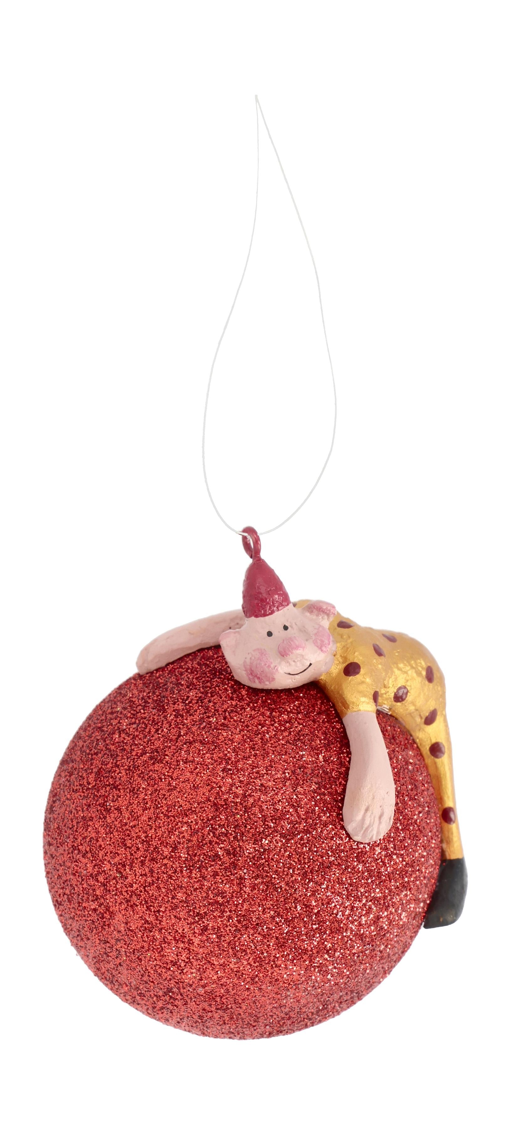 Medusa Copenhagen Baby Joe Christmas Tree Ball ø5 Cm, Red