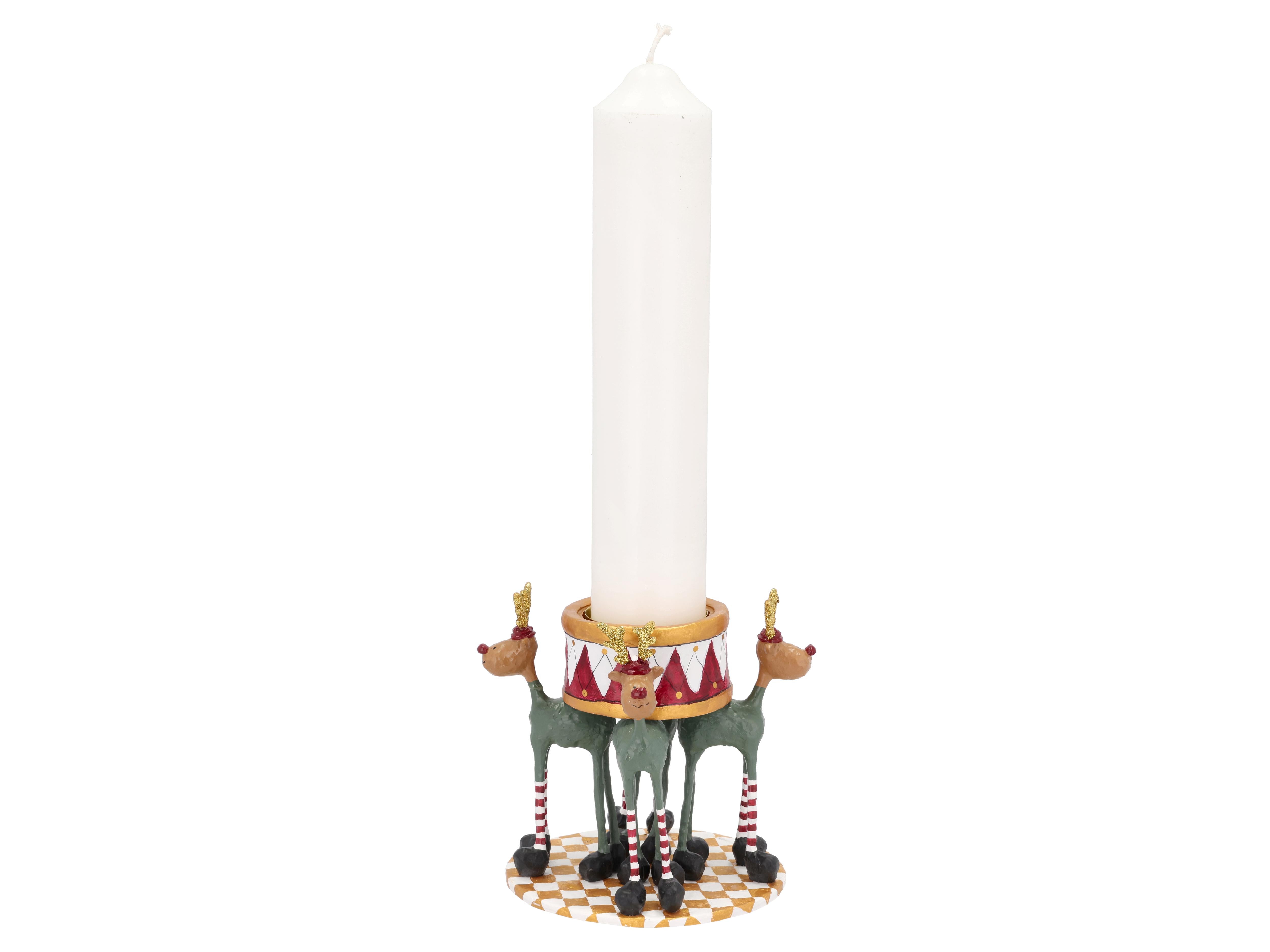 Medusa Copenhagen Rudolf The Drummers Candle Holder F/Block Candles