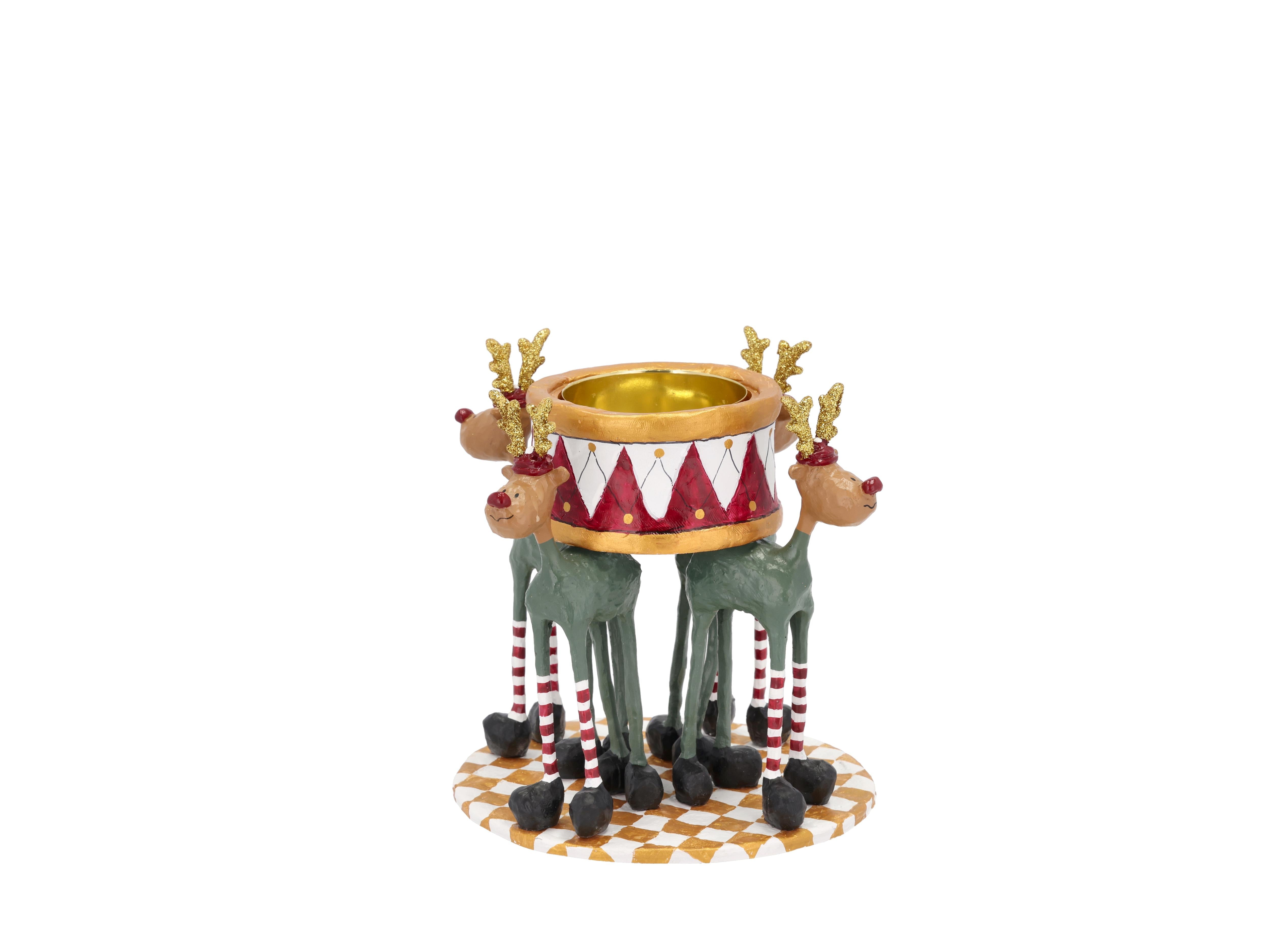 Medusa Copenhagen Rudolf The Drummers Candle Holder F/Block Candles