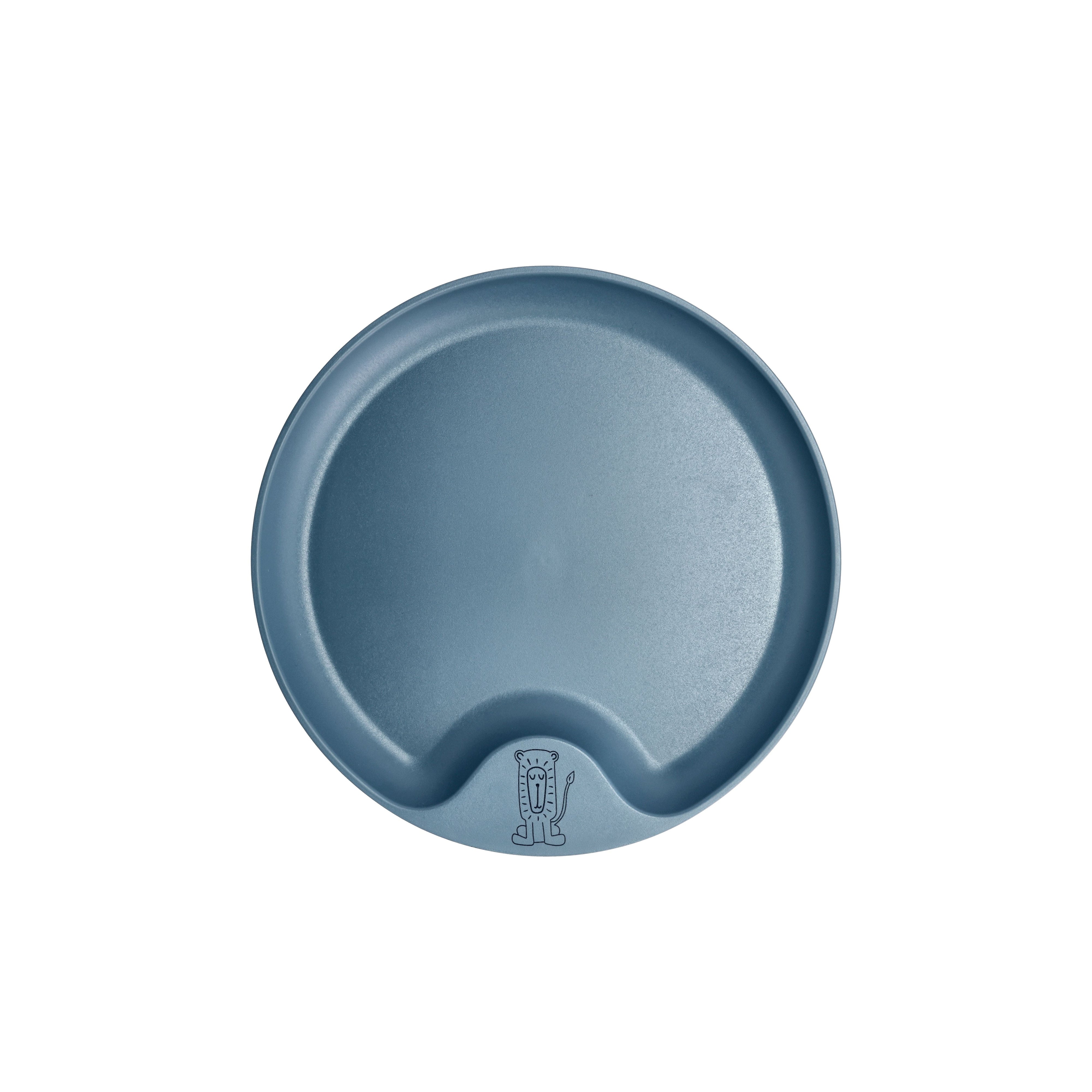 Mepal Mio Children's Plate ø22 Cm, Dark Blue