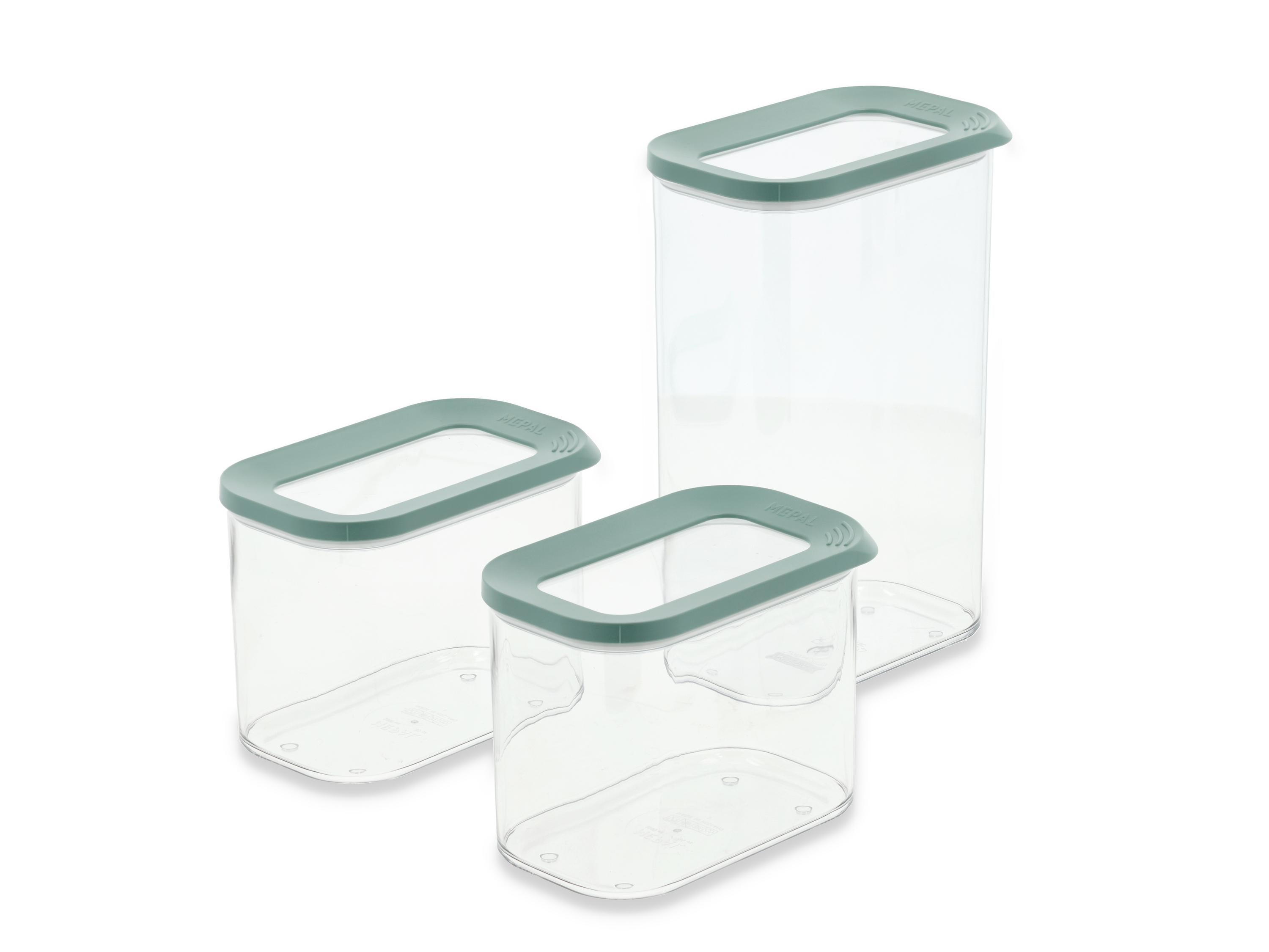 Mepal Modula Storage Box 3 Pcs., Nordic Green