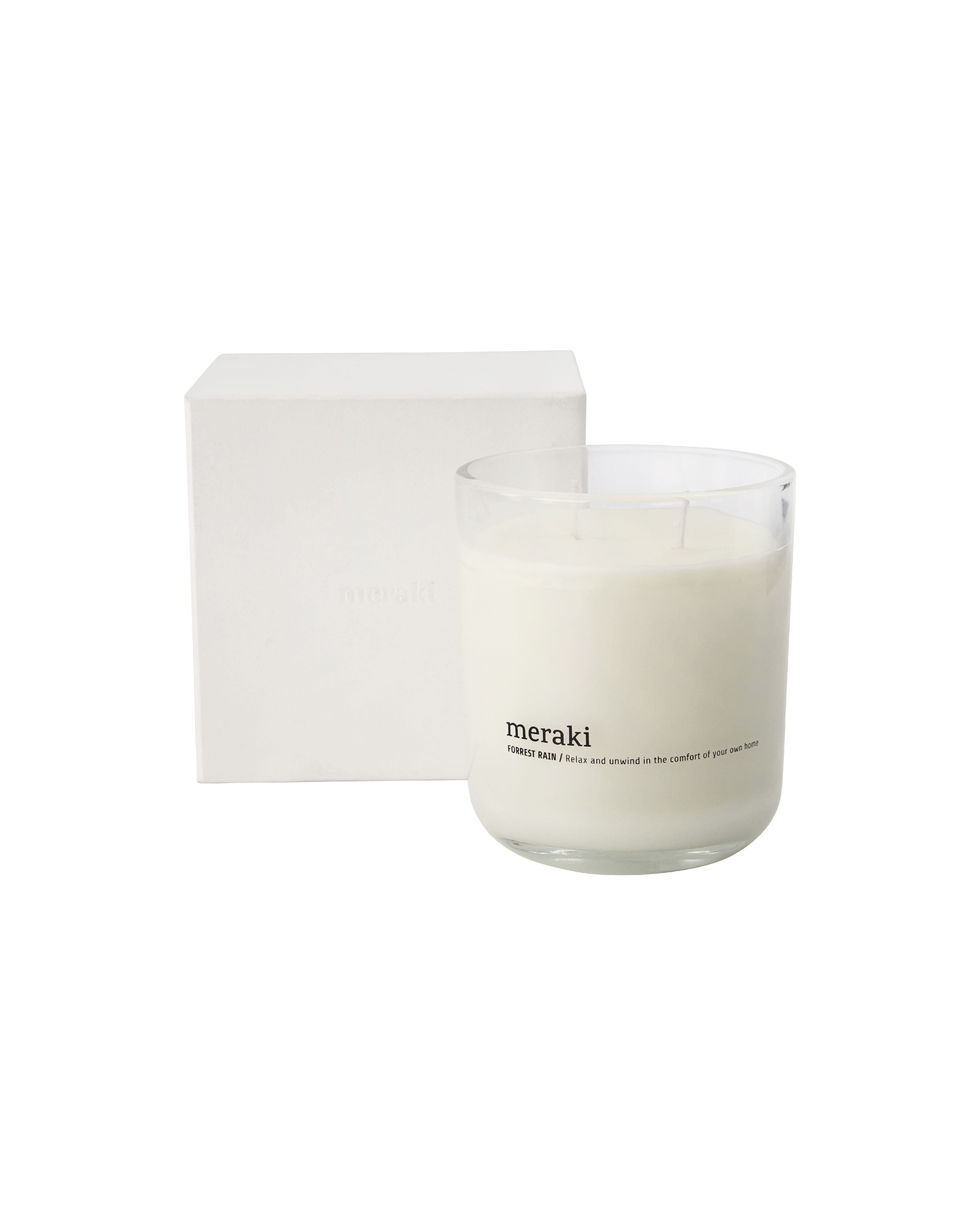 Meraki Scented Candle H10,5 Cm, Forest Rain