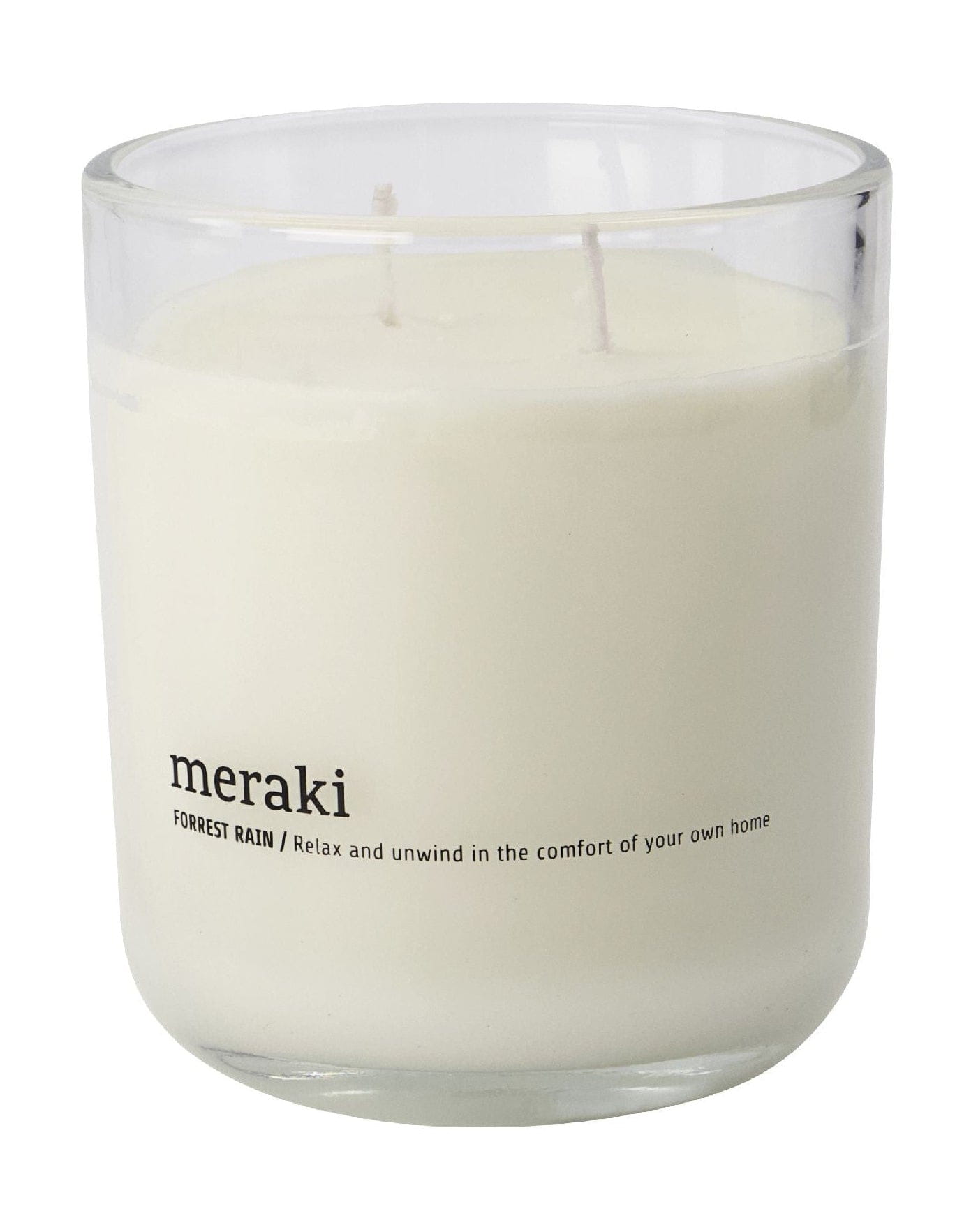 Meraki Scented Candle H10,5 Cm, Forest Rain