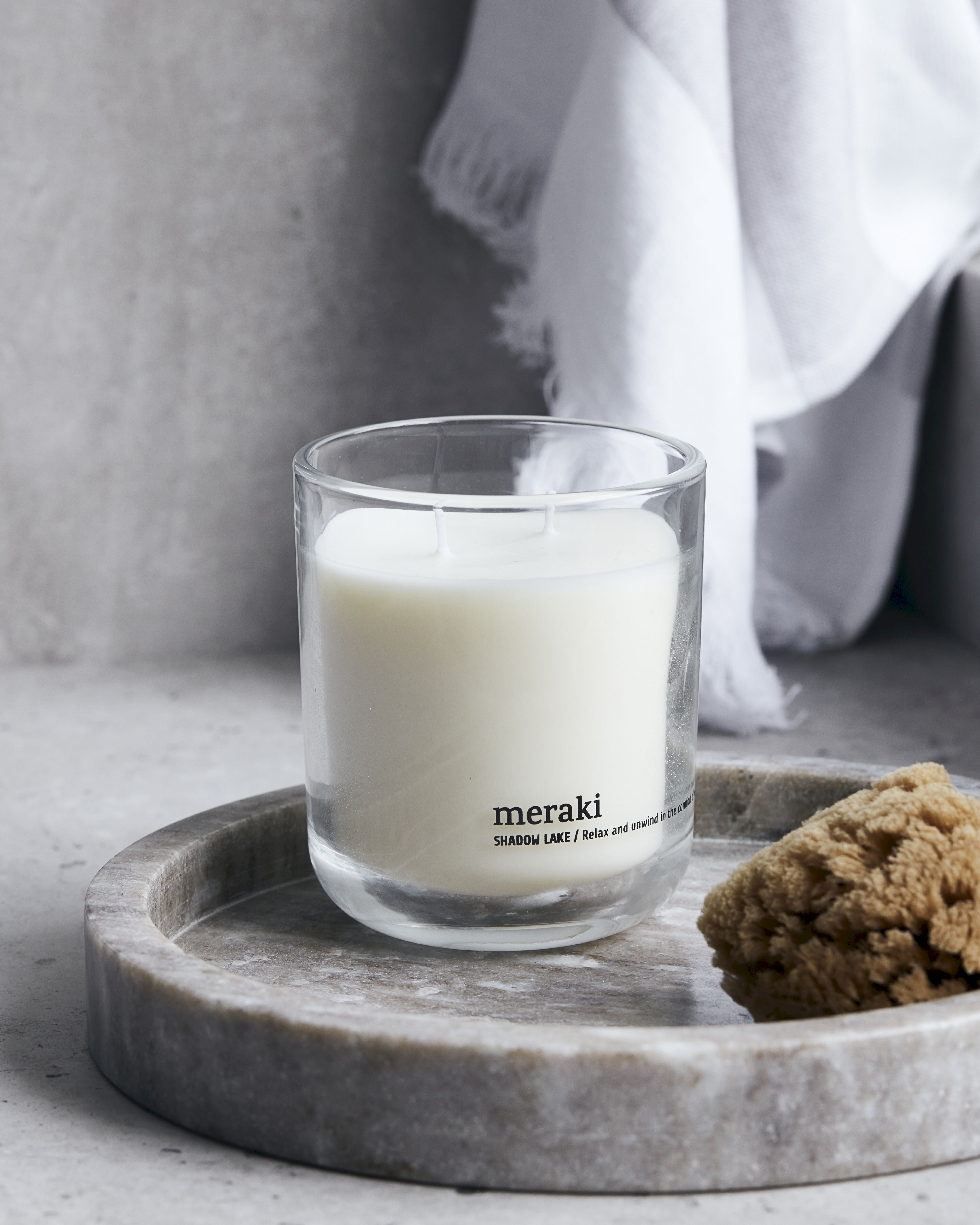 Meraki Scented Candle H10,5 Cm, Shadow Lake