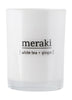 Meraki Scented Candle H10.5 Cm, White Tea & Ginger