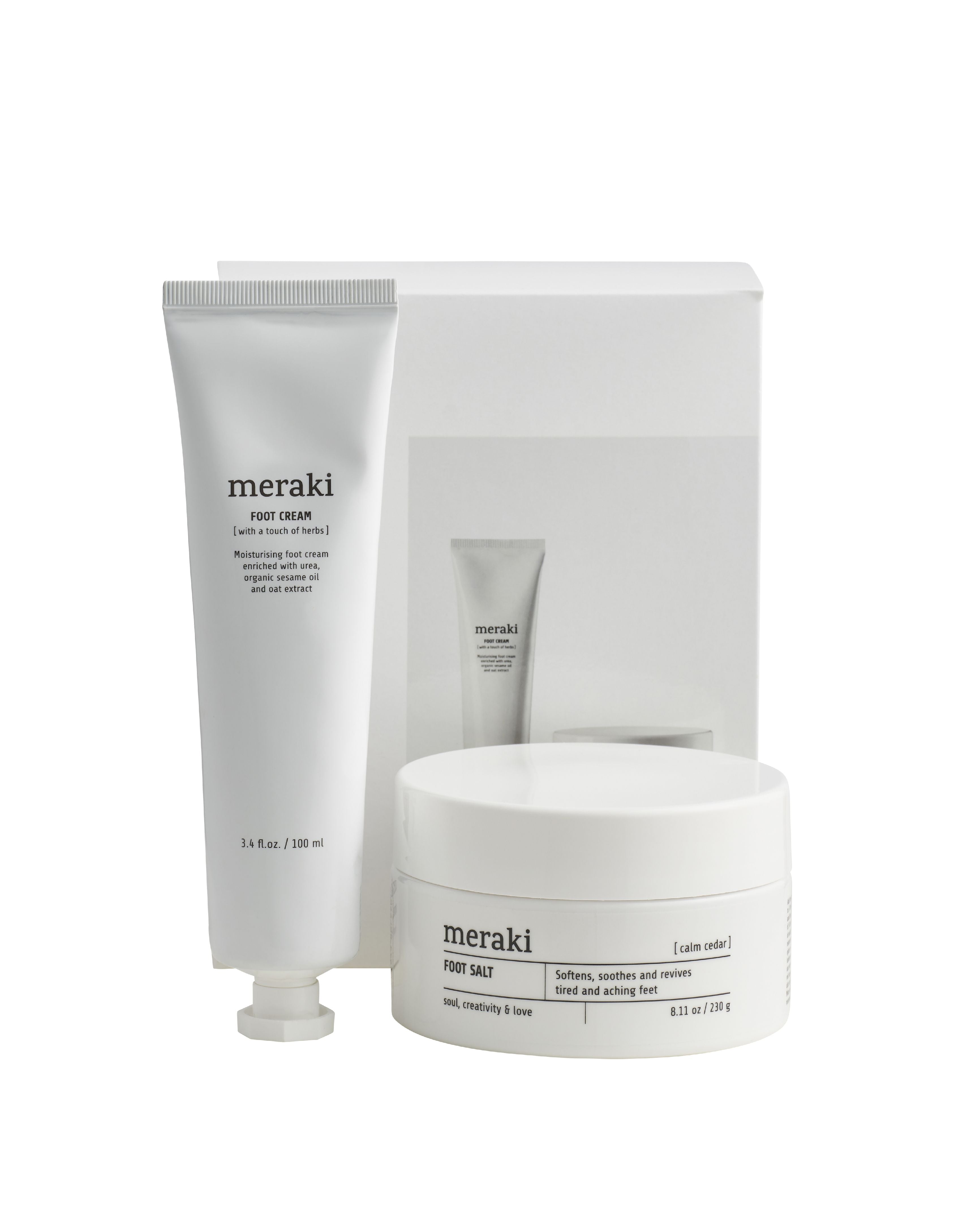 Meraki Foot Spa Gift Box 230 G/100 Ml