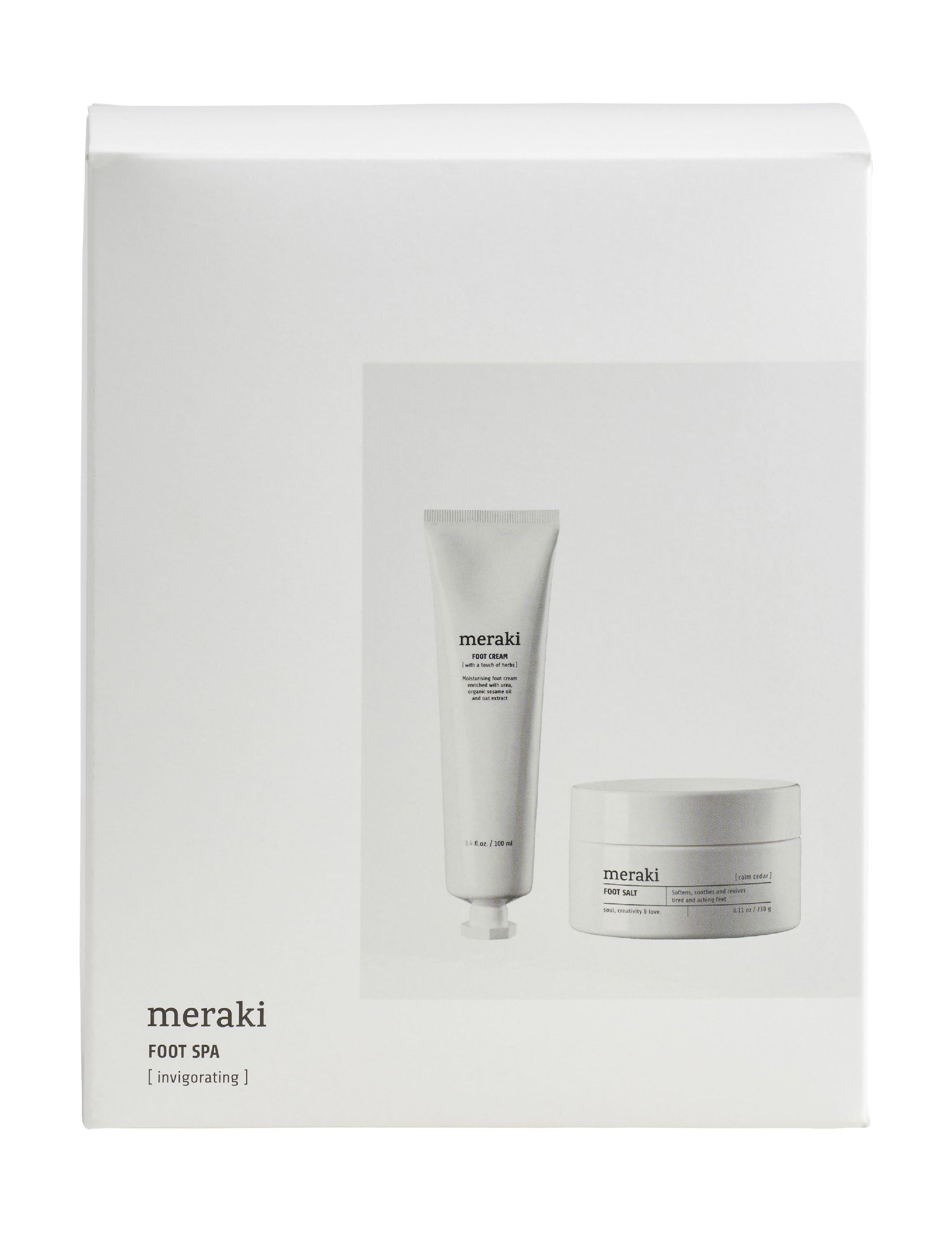 Meraki Foot Spa Gift Box 230 G/100 Ml