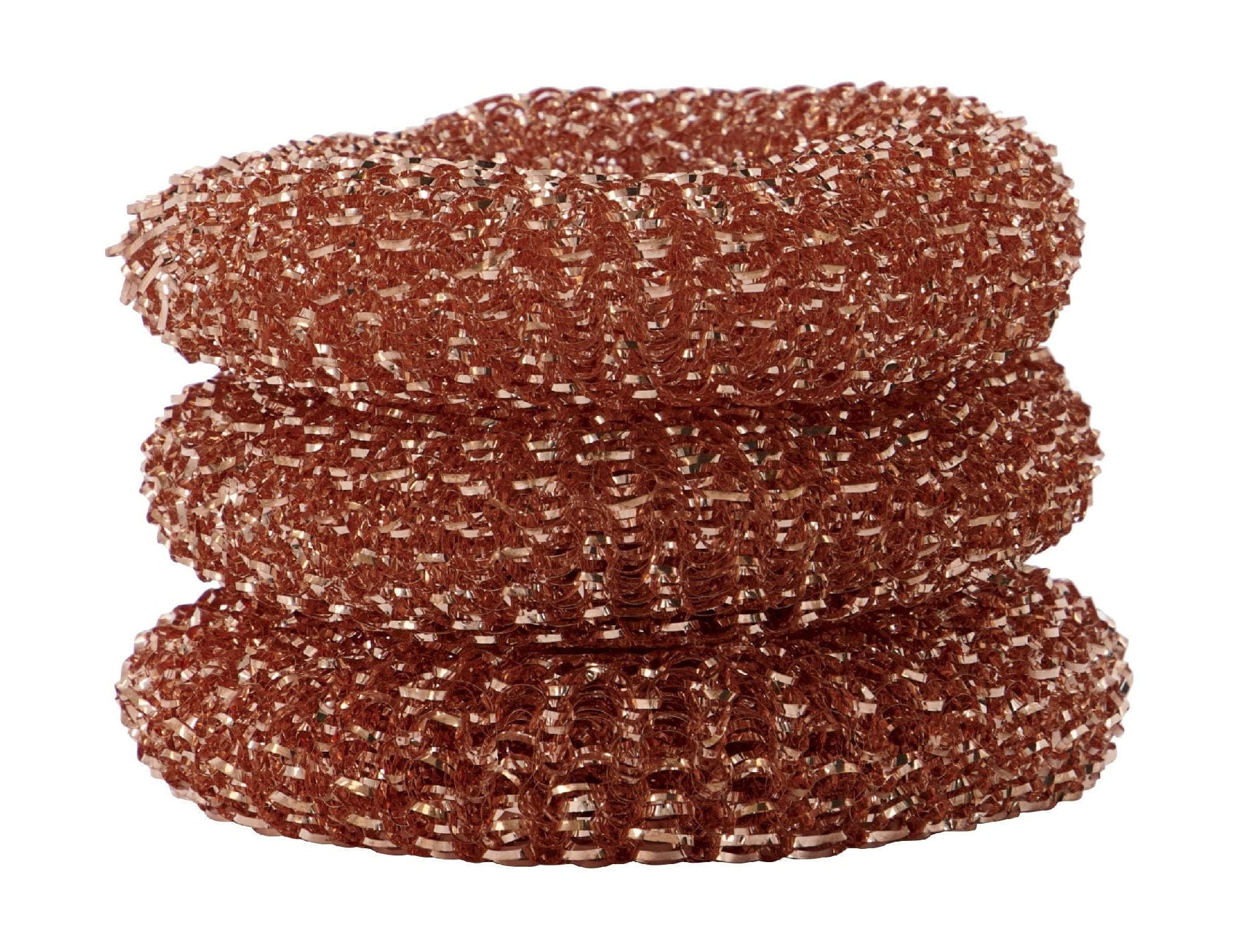 Meraki Inula Copper Sponges Set Of 3, Copper