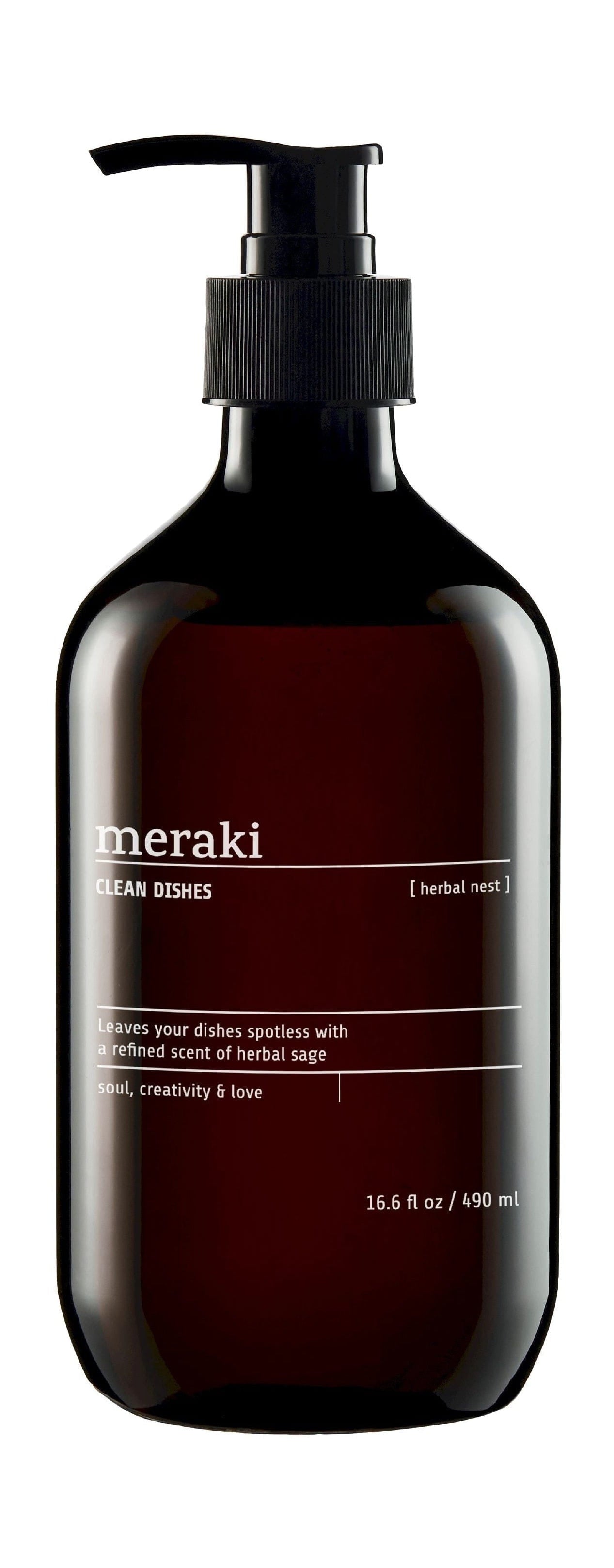 Meraki Detergent 490 Ml, Herbal Nest