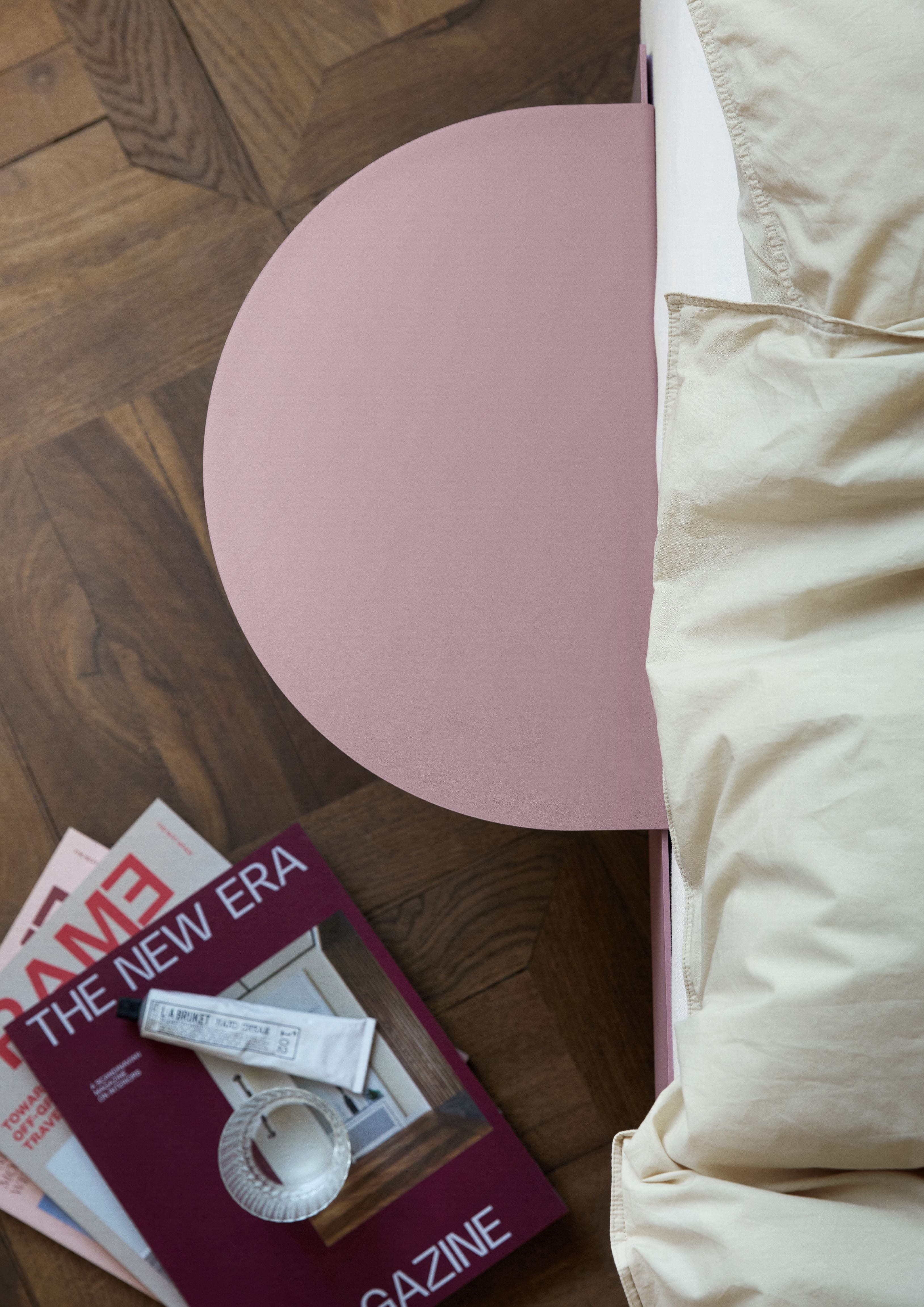 Moebe Bed 90 180 Cm, Dusty Rose