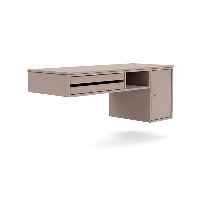 Montana Bureau Work Desk, Mushroom Brown