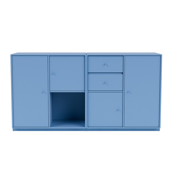 Montana Couple Sideboard With 3 Cm Plinth, Azure Blue