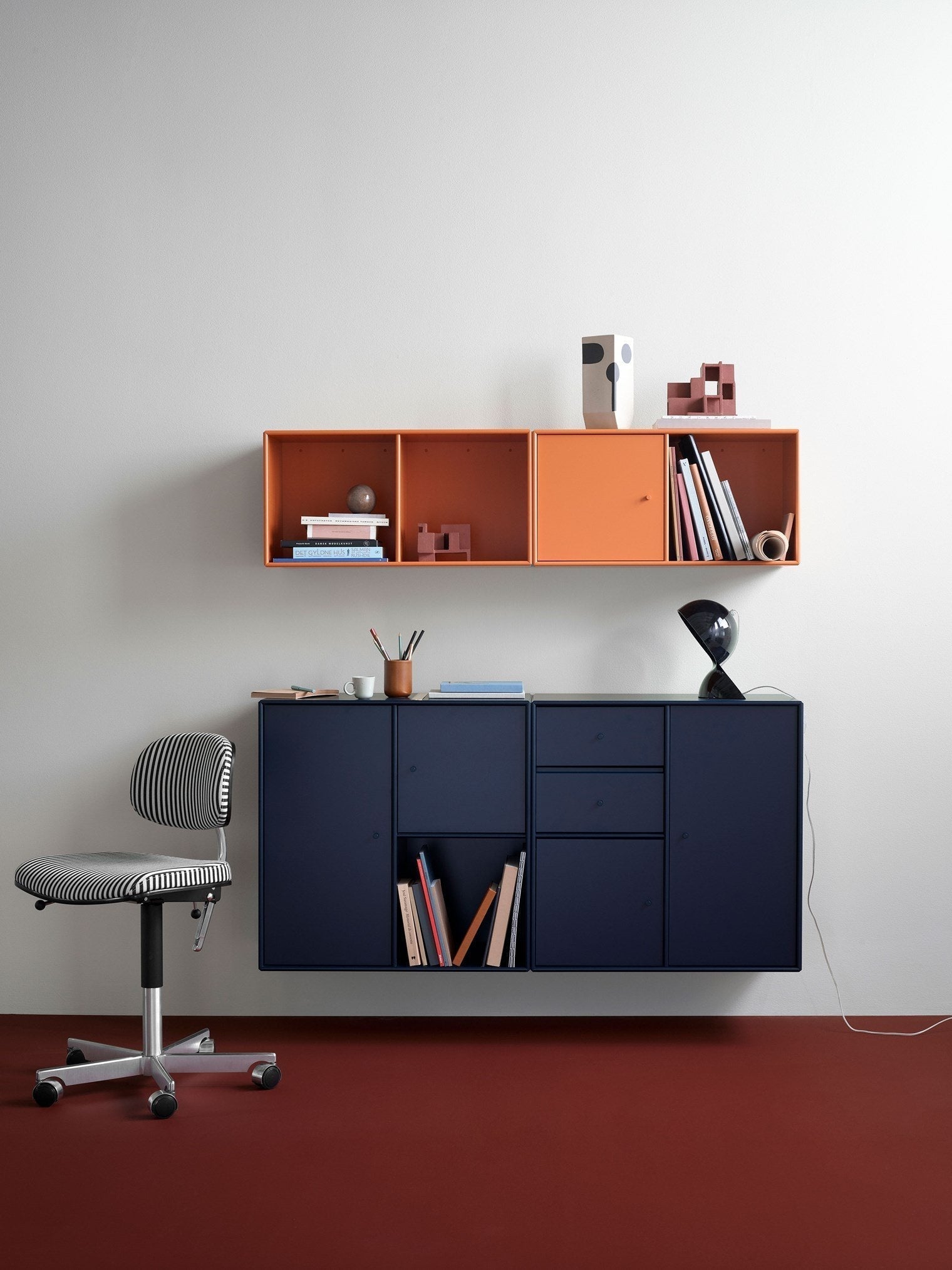 Montana Couple Sideboard With 3 Cm Plinth, Balsamic Brown