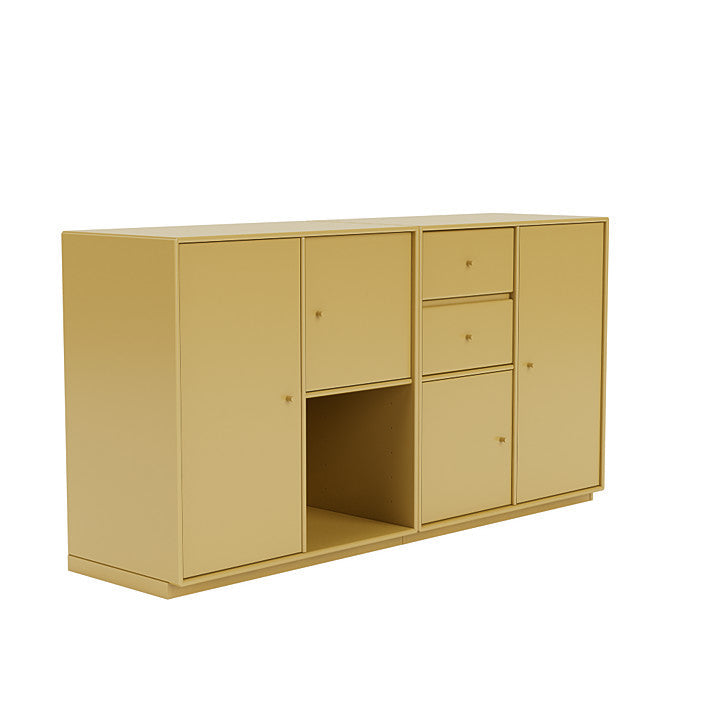 Montana Couple Sideboard With 3 Cm Plinth, Cumin Yellow