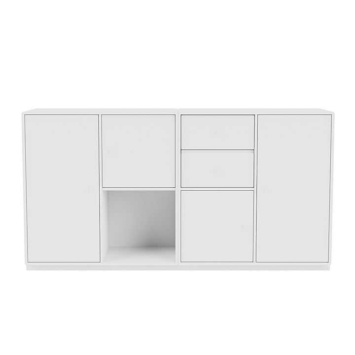 Montana Couple Sideboard With 3 Cm Plinth, New White