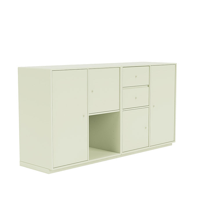 Montana Couple Sideboard With 3 Cm Plinth, Pomelo Green