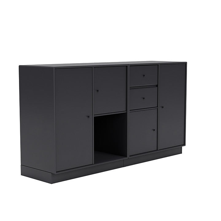 Montana Couple Sideboard With 7 Cm Plinth, Anthracite