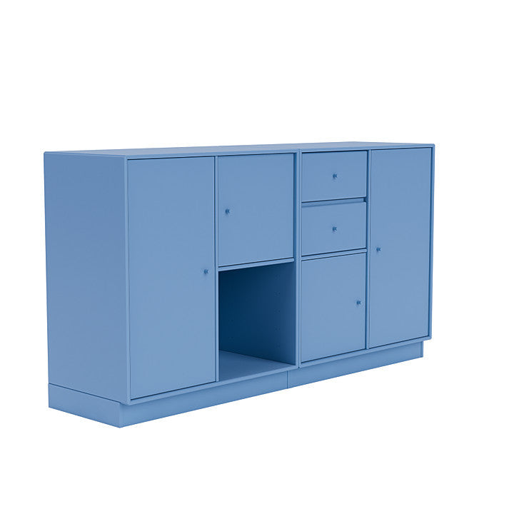 Montana Couple Sideboard With 7 Cm Plinth, Azure Blue