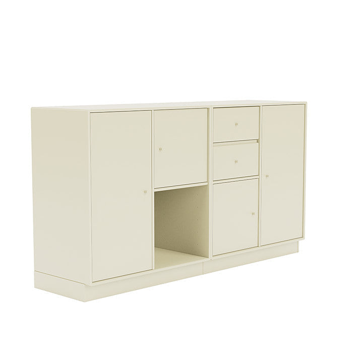 Montana Couple Sideboard With 7 Cm Plinth, Vanilla White