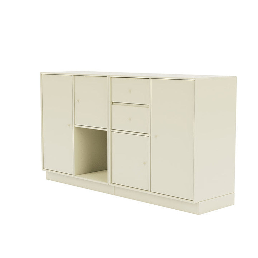 Montana Couple Sideboard With 7 Cm Plinth, Vanilla White