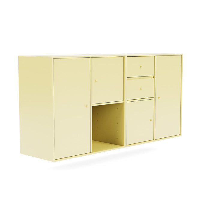 Montana Couple Sideboard With Suspension Rail, Chamomile Yellow