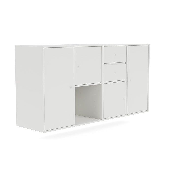 Montana Couple Sideboard With Suspension Rail, White