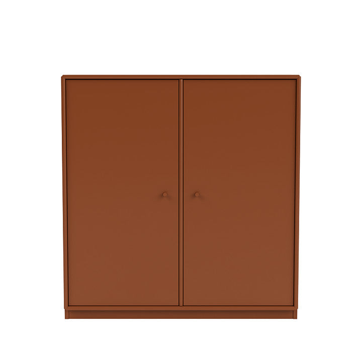 Montana Cover Cabinet With 3 Cm Plinth, Hazelnut Brown