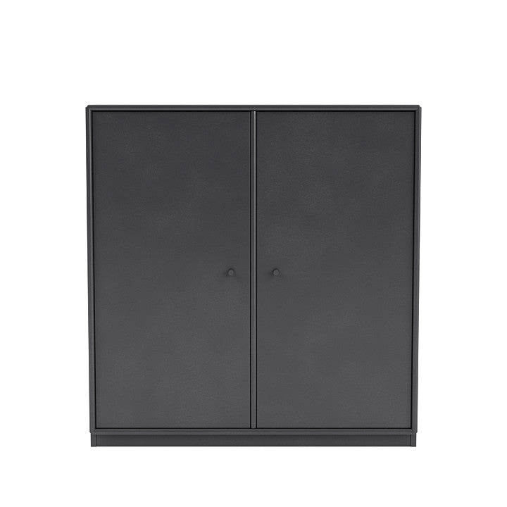 Montana Cover Cabinet With 3 Cm Plinth, Carbon Black