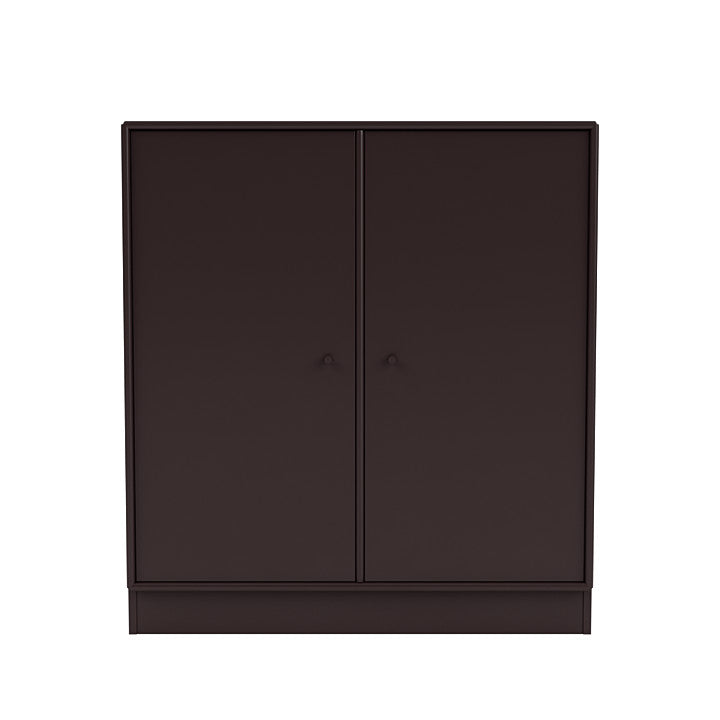 Montana Cover Cabinet With 7 Cm Plinth, Balsamic Brown